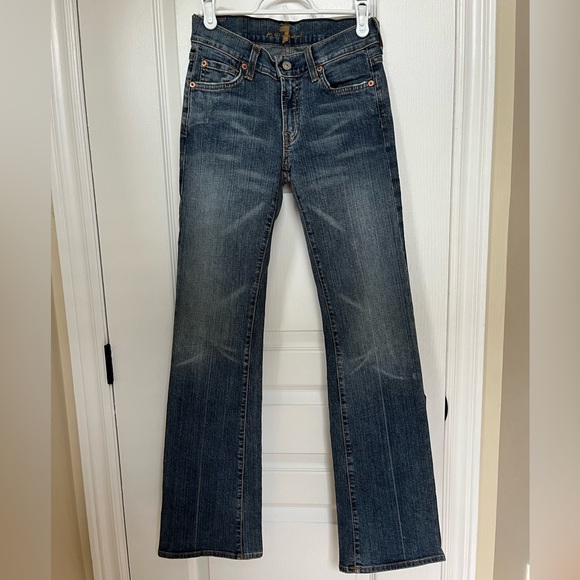 7 For All Mankind Denim - 7 For All Mankind-Bootcut-Style -Cut 96642-by Jerome Dahan-Size 24